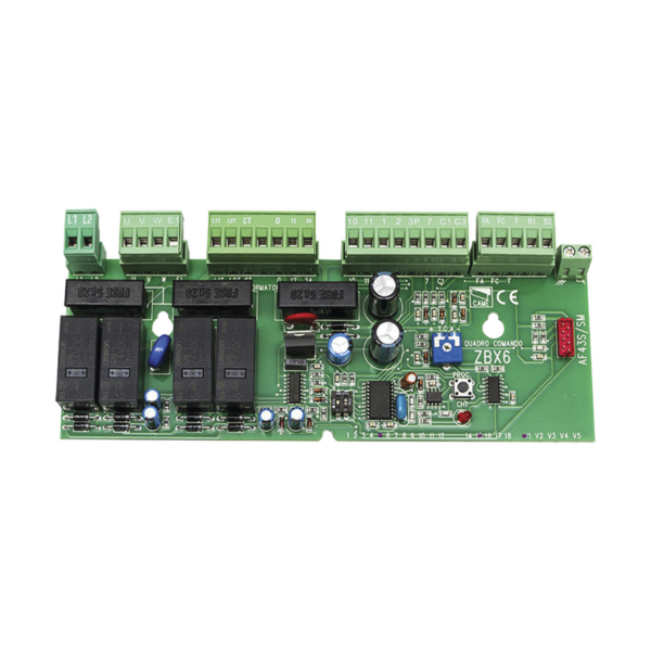 Tarjeta de refacción para motores CAME con tablilla ZBX6