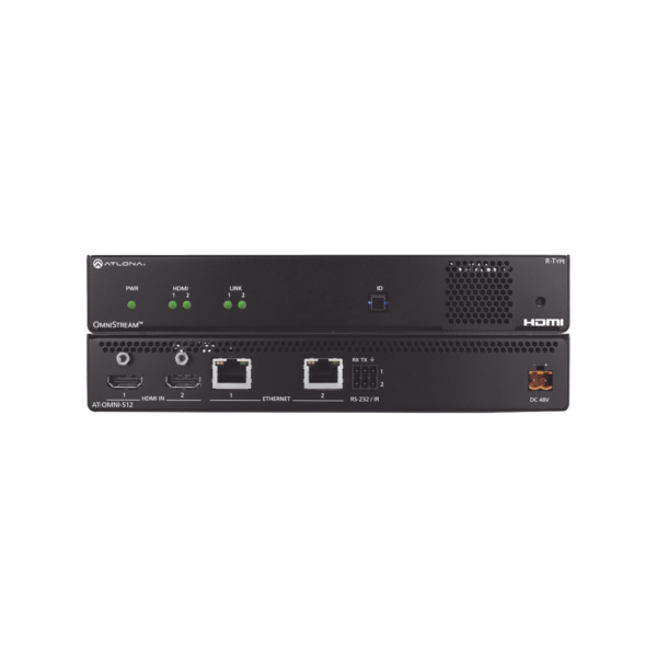 DUAL CHANNEL OMNISTREAM R-TYPE AVOIP ENCODER