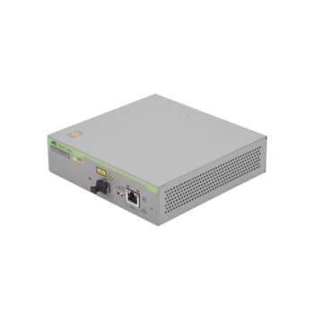 Convertidor de medios Gigabit Ethernet PoE+ a fibra óptica, conector LC, multimodo (MMF), distancia hasta 550 m