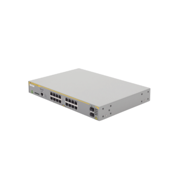 Switch Administrable Capa 3, 16 puertos 10/100/1000 Mbps + 2 puertos SFP Gigabit