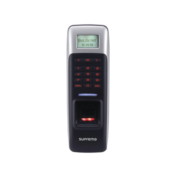 BioLite Net Lector de Huella con Teclado y Proximidad 125KHz / Protección IP65 / Uso con BioStar 1