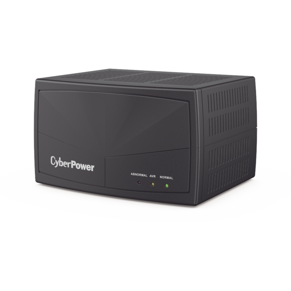 Regulador De Voltaje de 1500VA/750W, Entrada NEMA 5-15P, Con 8 Salidas NEMA 5-15R y Supresión de Picos a 245 Joules.