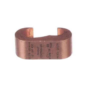 Derivación de conector de compresión Panduit CTAPR2-2-L
