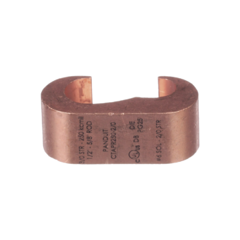 Conector de compresión de cobre Panduit CTAPR2/0-2-L