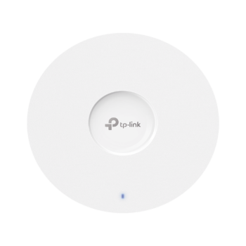 Punto de Acceso Omada Ultra-Rango / Wi-Fi 6 AX6000 MU-MIMO 4x4 /  Mesh Omada / Alta Densidad de Usuarios / Configuración por Controlador o Stand-Alone / Para Montaje en Techo/pared / Alimentación PoE+