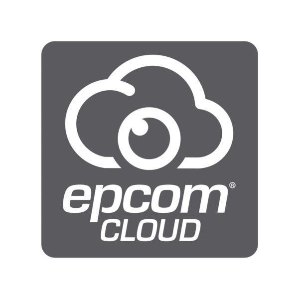 Suscripción Anual Epcom Cloud / Grabación en la nube para 1 canal de video a 2MP con 180 días de retención / Grabación por detección de movimiento