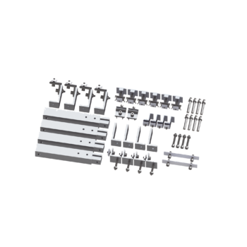 Caja de accesorios de aluminio  anodizado para montaje VEKTOR8R , arreglo 1X4 para techo