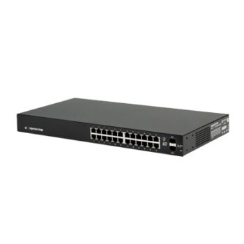 Switch EdgeMAX administrable de 24 puertos Gigabit + 2 Puertos SFP Gigabit