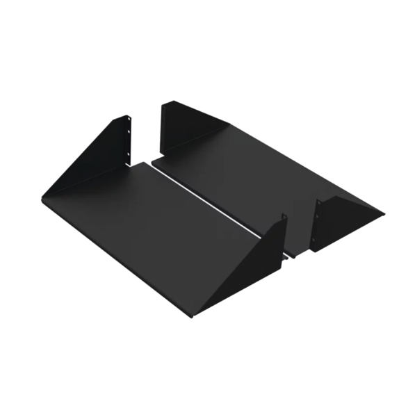 Charola Para Soportar Equipos en Rack de 19in, Frontal y Posterior, Capacidad de 136 Kg, 3UR