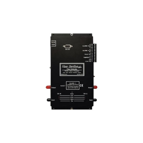 Sensor de Seguridad Perimetral de 2 Zonas/ Detección por Fibra Óptica Sensitiva/ Rango de 0 a 500 metros de protección
