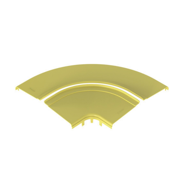 Tapa Opcional para Ángulo Recto de 90º Horizontal FRRA12X4LYL, Color Amarillo