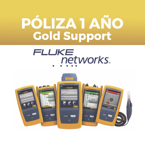 Poliza de 1 año de Soporte Gold Para Certificador CFP2-100-QINT