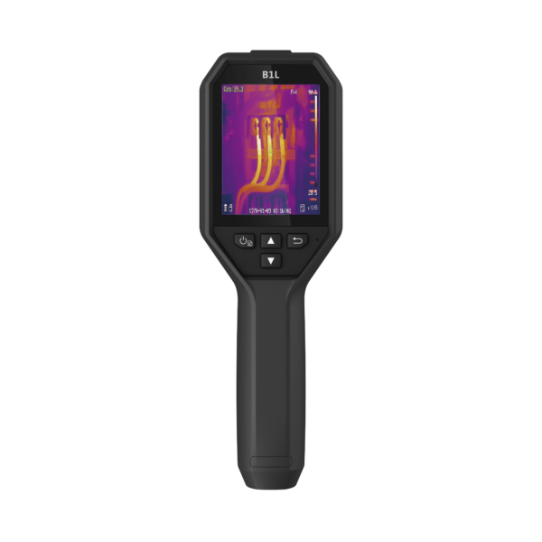 B1L - Cámara Termográfica Portátil / Resolución 160 x 120 / Lente 3.5 mm / Pantalla LCD 3.2" / WiFi / IP54 / Memoria Interna de 4 GB (30,000 Fotos)