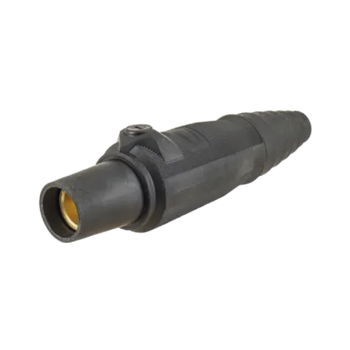 Conector Hembra Unipolar de 400 A 600 V CA/CC / Grado Industrial / Tornillos de fijación dobles/ Color Negro.