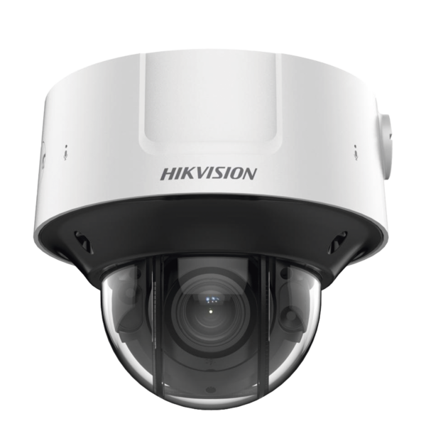 Domo IP 12 Megapixel / Lente Mot. 2.8 - 12 mm / Filtro IR / IK10 / IP67 / Reconocimiento Facial / WDR 140 dB / Búsqueda por Atributos / microSD