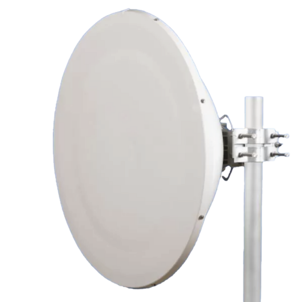 Antena parabólica 3 ft para radio B11, ganancia de  37.5 dBi conector guía de onda, 10.1-12 GHz, 0.9 m