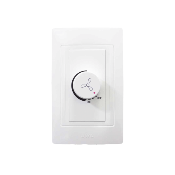 Dimmer Rotativo para Ventilador / 300 W 127 V CA / Color Blanco.