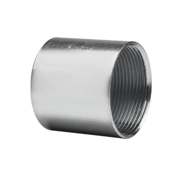 Cople Cédula 40 de 2 1/2" (63 mm) con Rosca / Etiqueta Naranja.