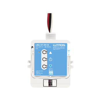 (RadioRA2) Relay control de iluminación 0-10V, carga 5A, 120/277V, compatible con RadioRA2, RA2Select y RR3.