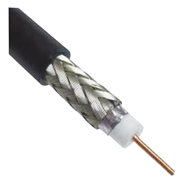 Metro de Cable Coaxial RG-8/X LP-240 de Baja Pérdida, 50 Ohms