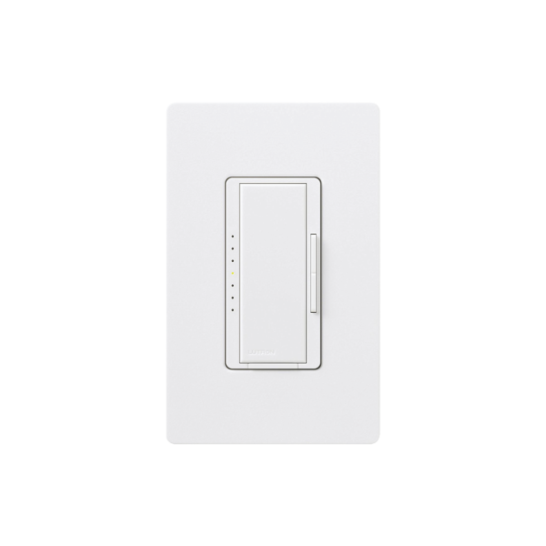 Dimmer 3 hilos/unico polo, 150W CFL/LED o 600 inc/hal