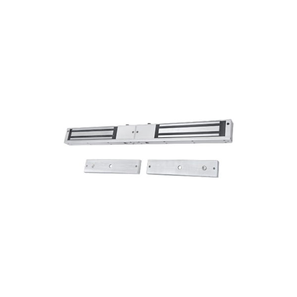 Chapa Magnética Doble para Aplicación en Puertas de Doble Hoja /  600 lbs  c/u