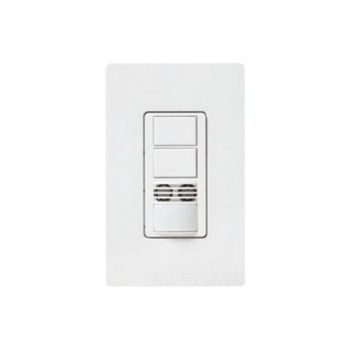 (XCT) Apagador doble con sensor de presencia y PIR ultrasónico, ideal para salas de conferencia o entretenimiento.