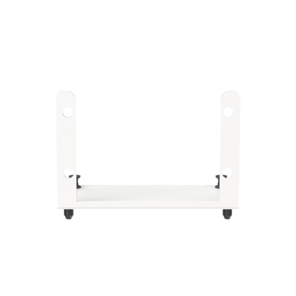 Soporte Para 2 Adaptadores de Fibra Óptica Opticom®, Para Uso con Gabinetes Multipropósito, de Instalación a Presión, Color Blanco