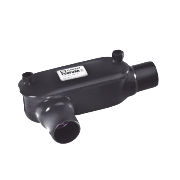 Caja Ovalada tipo LR con Recubrimiento Exterior de PVC de 1 1/2" (38.1 mm).
