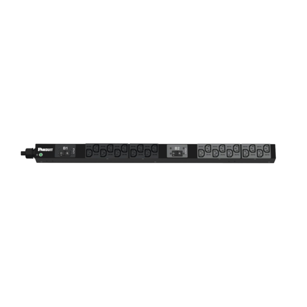 PDU Básico para Distribución de Energía, Enchufe de Entrada NEMA L6-30P, Con 20 Salidas C13, de Instalación Vertical, 208 Vca, 30 Amp