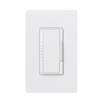 Atenuador (dimmer) un solo polo / multilocacion 120V /INC 1000W / 800W MLV, color blanco No requiere neutro.