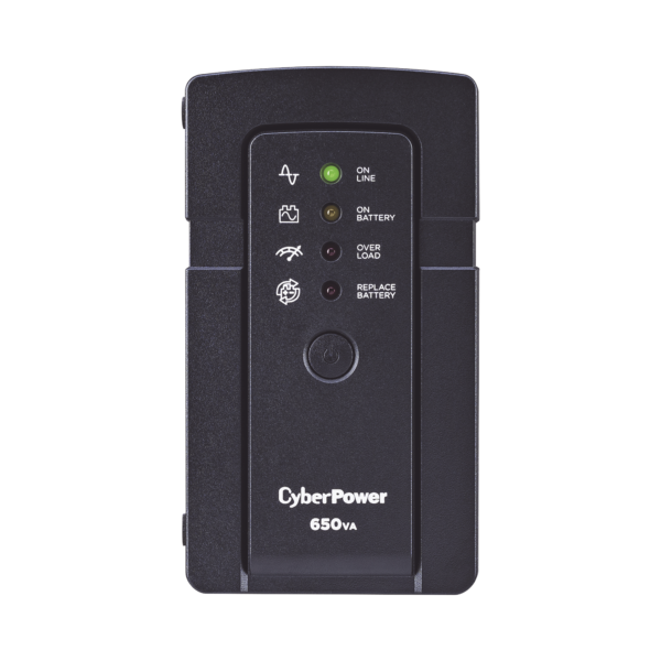 UPS de 650 VA/400 W, Topología Standby, Compacto, Entrada 120 Vca NEMA 5-15P, Con 3 Tomas Respaldo/Protección y 3 Tomas Solo Protección NEMA 5-15R