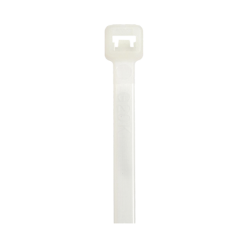 Cincho de Nylon 6.6 StrongHold™, 533mm largo x 7.6mm ancho, Color Natural, Plenum, Paquete de 100pz