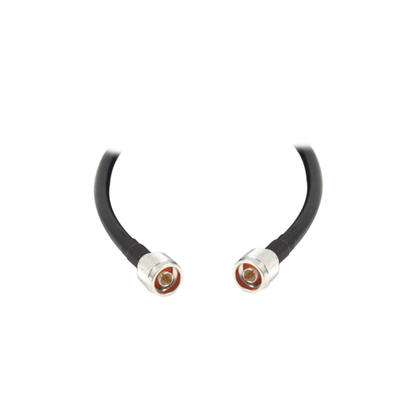 Jumper con Cable LMR400 con Conectores N Macho / N Macho de 6 metros.