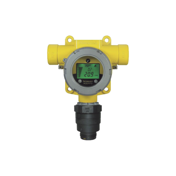 Detector De Gas Fijo Remoto, Con Sensor De Oxigeno (O2) 0-25%, Carcasa Aluminio, Clase I, Div 2, Salida 4-20 mA, 3 Reles, Serie Sensepoint XCD RTD