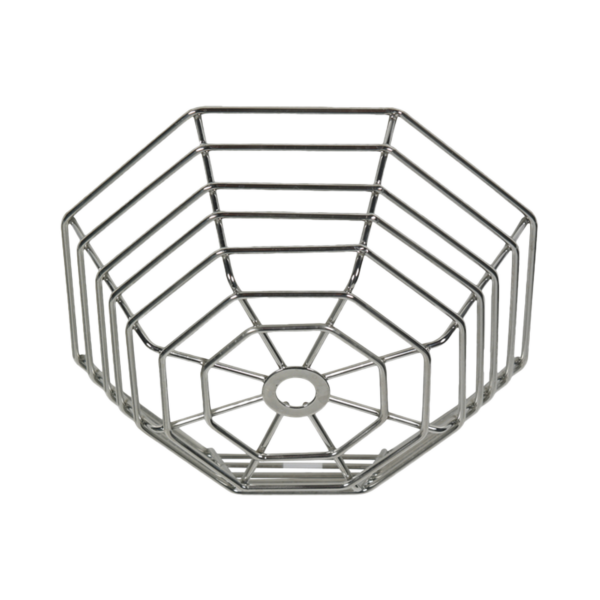 Rejilla de acero Web Stopper® para protección de detectores de humo de vandalismo y accidentes. Bajo perfil, montaje empotrado.