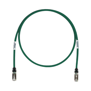Patch Cord Cat6A, Blindado S/FTP, CM/LS0H, 25ft, Color Verde