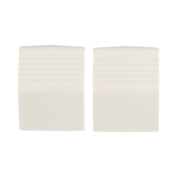 Unión recta de base, para uso con canaleta T70, Material PVC Rígido, Color Blanco Mate
