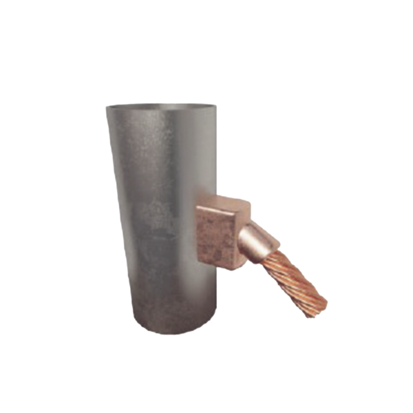Molde para soldadura exotermica para cable 1/0 a tubo de 2" a 4"