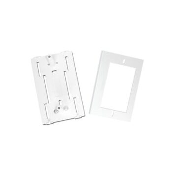 Soporte y tapa universal color blanco de PVC auto extinguible, para canaleta TEK100 (5595-10001)
