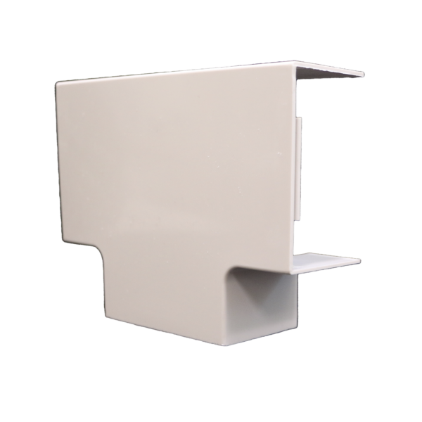 Sección en "T" Color Blanco de PVC Auto Extinguible, Para Canaleta TMK-4577 (5540-02001)