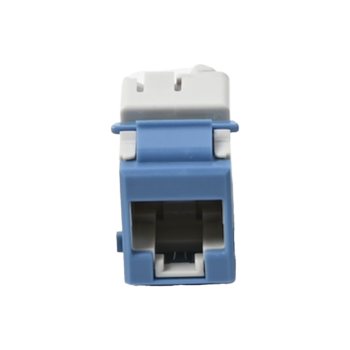 Jack UltraMAX Cat6A, UTP, Tipo Keystone, Color Azul, Punch Down