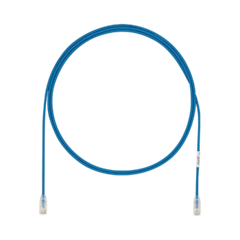 Cable de Parcheo UTP Cat6A, CM/LSZH, Diámetro Reducido (28AWG), Color Azul, 10ft