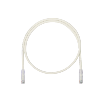 Cable de Parcheo UTP, Cat6A, 26 AWG, CM, Color Blanco Mate, 5ft
