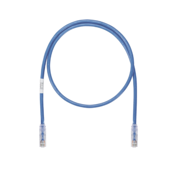 Cable de Parcheo UTP, Cat6A, 24 AWG, CM, Color Azul, 10ft