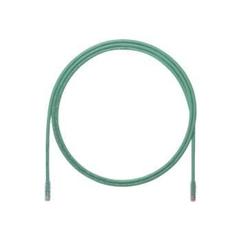 Cable de Parcheo UTP, Cat6A, 24 AWG, CM, Color Verde, 7ft