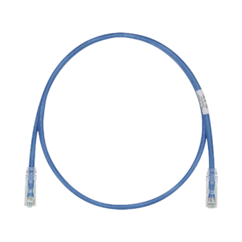 Cable de Parcheo TX6, UTP Cat6, 24 AWG, CM, Color Azul, 25ft