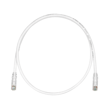 Cable de Parcheo TX6, UTP Cat6, 24 AWG, CM, Color Blanco Mate, 30ft