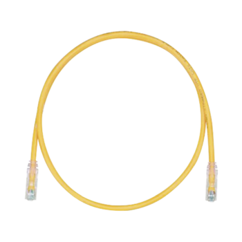 Cable de Parcheo TX6, UTP Cat6, 24 AWG, CM, Color Amarillo, 3ft