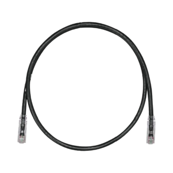Cable de Parcheo TX6, UTP Cat6, 24 AWG, CM, Color Negro, 6 ft.